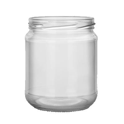 China Food Clear Good Quality Food Grade Food Jar Glass Bottle for sale