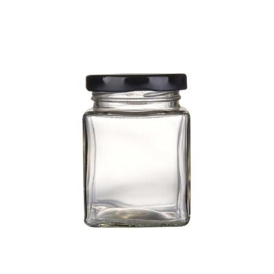 China 140ML Food Storage Vacuum Insulated Empty Food Glass Jar for sale