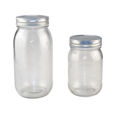 China Wholesales factory price viable glass jar food grade1 liter glass bottle for sale