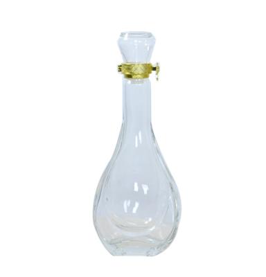 China 500ml Empty Glass Beverage Wine Bottles Container Wine Bottle Decanter 750ml Bottles for sale