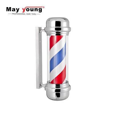 China Hot Sale Barber Shop Sign Barber Shop Post Lights For Barber Shop M313D for sale