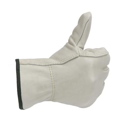 China High Quality Leather Work Safety Glove Sheepskin Leather Work Assembly Gloves General Purpose Leather Workers Mechanics for sale