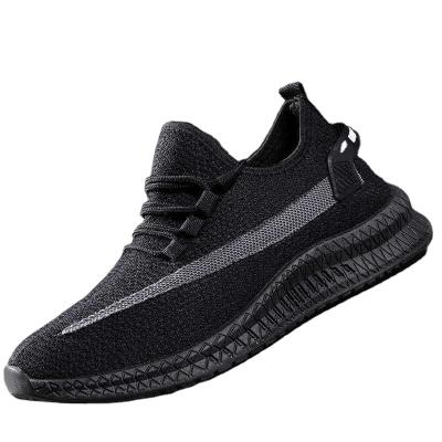 China New Fashion Trend Huatong Shoes Mesh Black Fashion Men's Breathable Sports Shoes And Comfortable Men's Running Shoes for sale