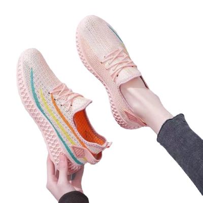 China Fashion trend women's shoes spring and summer 2022 new sports shoes Korean fashion casual mesh lightweight women's coconut shoes for sale