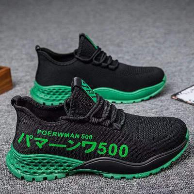 China Fashion Trend Mens Mesh Shoes With Front Lace Up Sports Sneakers for sale