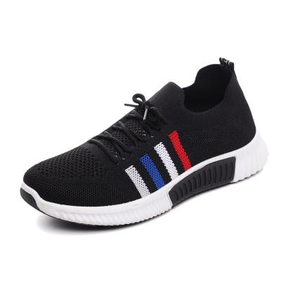 China Fashion trend made in China flying woven mesh sneakers students spring and Korean version of summer new women's shoes all-match s white for sale