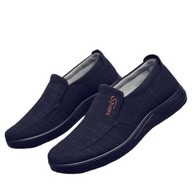 China New Lightweight Hot Sale Canvas Fashion Comfortable Men Loafers for sale