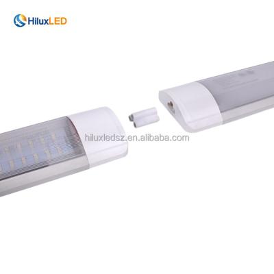 China Desk 4ft PC Cover 110lm/w Hanging Light Striped Surface Mounted Led Light Led Batten Light With Desk for sale