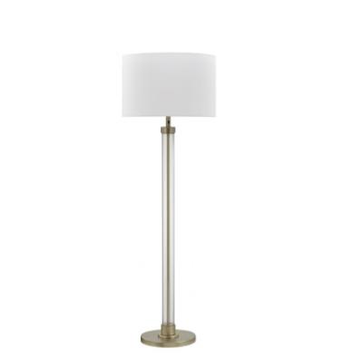 China 2020 Hotel Brushed USA Hotel Brass Floor Lamp For Hotel E26 for sale