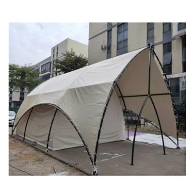 Κίνα Glamping-Winter Durable Luxury African Frame Cotton Canvas Waterproof Lodge Hotel Safari Tent For Sale προς πώληση