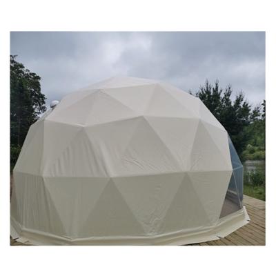 Cina Sale Igloo 3.6m 4.6m 12ft Durable Top Hotel Geodesic Dome Glamping Camping Tent With Toilet Bathroom in vendita