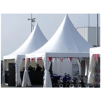 Cina Guangzhou 4x4 5x5 6x6 exhibition pagoda waterproof outdoor tent for sale in vendita