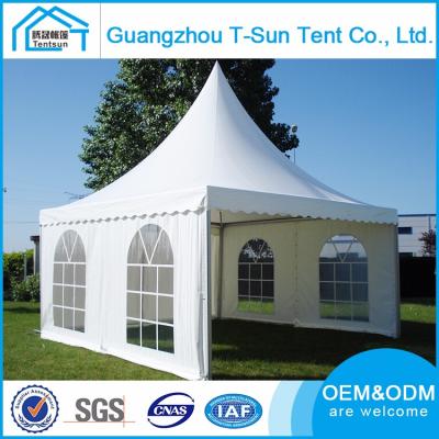 Cina Factory price waterproof all height waterproof outdoor party tent maximum awning pagoda tents for sale in vendita