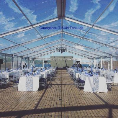 Κίνα Factory Price ABT Church Tent Clear Roof Tent Transparent Wedding Party Tent προς πώληση