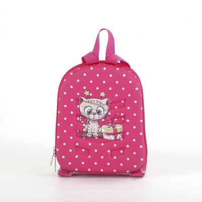 China Hot Selling Best Price Cartoon Children's Small School Bag Cute EVA Girl Backpack Korean Version Cartoon Mini for sale