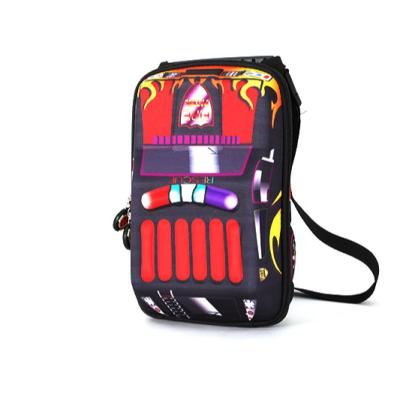 China New Car Design Schoolbag Student Stereo Waterproof Printing Backpack Waterproof Fresh Model Boy Backpack for sale