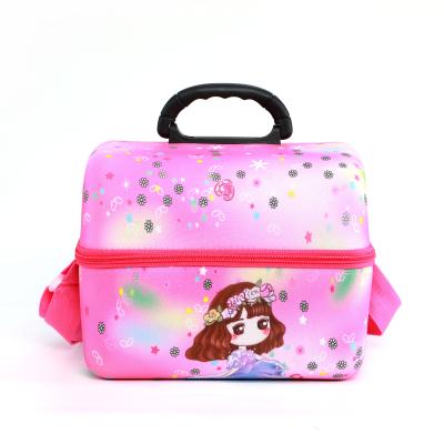 China Hot Selling New Children Cartoon Cartoon Messenger Bag Girl Princess Pattern Lunch Waterproof Bag Manufacturer for sale