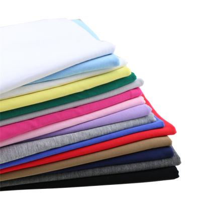 China Heat-insulation Good Quality Durable Knitted Textile Plain Cotton Knitted Fabric for sale