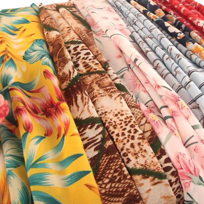 China High Density Twill Chiffon Fabric Women's Business Anti-Static Casual Wear Fabric Soft Top Cloth Fabric for sale