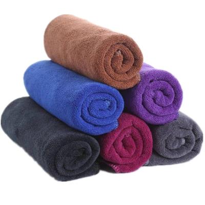 China Wholesale Free Sample QUICK DRY 40x40 Colorful Super Soft Household Car Microfiber Cleaning Towel for sale