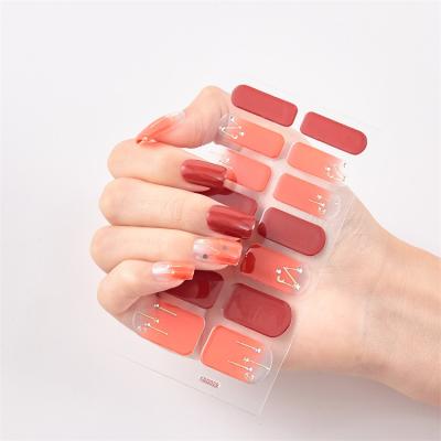 China Plastic Nail Supplies Popular 3D Pattern Jewelry Nail Sticker In Sticker&Decals Wholesale for sale