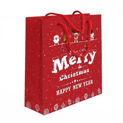 China Christmas Disposable Luxury Paper Bags for sale