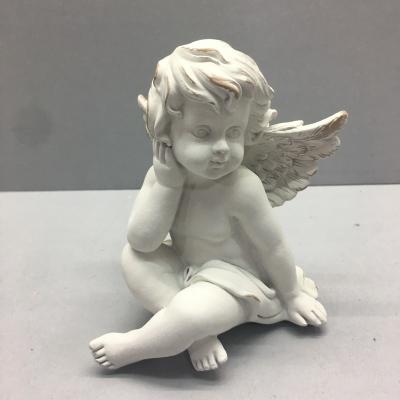 China Small Kid Boy Angel Statues For Decoration for sale