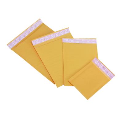 China OEM & ODM Custom Yellow Bubble Mailers Packaging Shockproof Bubble Mailers Wholesale Padded Bubble Envelope for sale