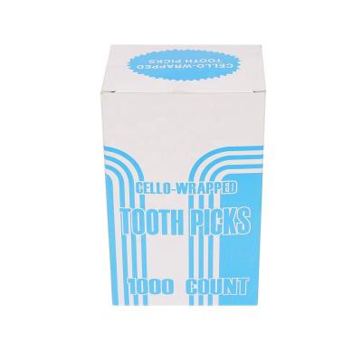 China High Quality Wholesale Disposable Food Grade Birch Wood Toothpicks for sale