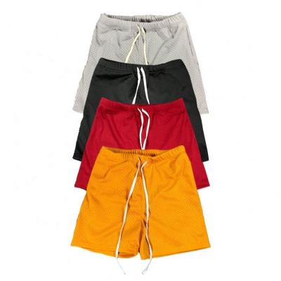 China High Quality Anti-Wrinkle Amazon New Arrival Knee Length Summer Spandex Gym Clothes Training Fitness Shorts With Holes Sports Pants for sale