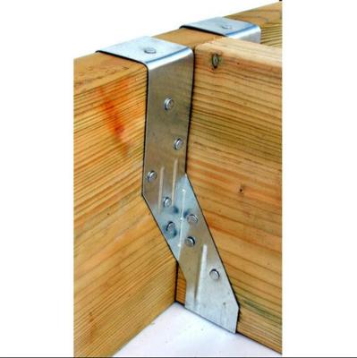 China Galvanized Stamping Timber Joist Rack Custom Metal Wood Connection Hangers for sale