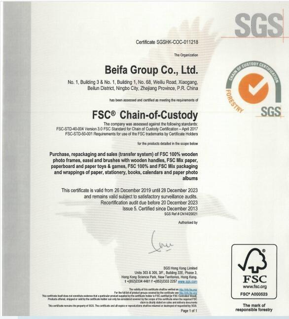 FSC - Beifa Group Co., Ltd.