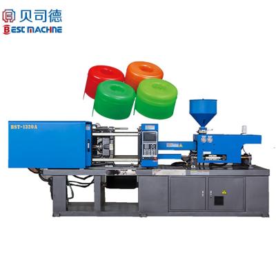 China 20 liter horizontal automatic water bottle cap making plastic machine/injection molding machine for sale