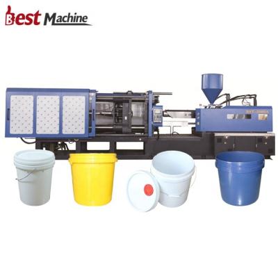 China Horizontal Experienced Plastic Pot Making Machine / Plastic Bucket Injection Molding Machine Supplier for sale