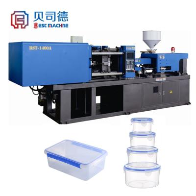 China Horizontal Full-auto Small Size Food Container Machine Injection Molding Making Machine for sale