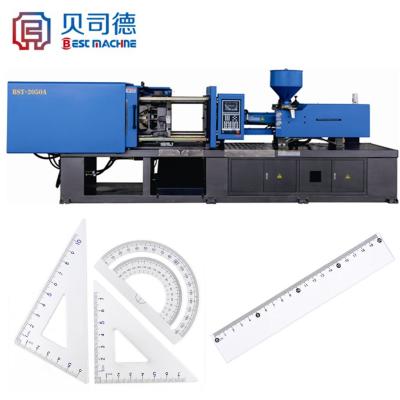 China Stationery Supplies Horizontal Automatic Plastic Injection Molding Machine Ruler Making Machine With Low Price for sale