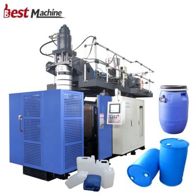 China 200 liter automatic plastic drum plastic bottle blow molding machine making machine price for sale