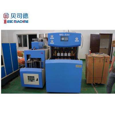 China Bst-2l-2 Semi-automatic Bottle Pet Hand Soap Gel Bottle Blow Molding Machine for sale