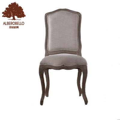 China Home Furniture Dining Room Hotel Restaurant Chair Modern Design Solid Wood Wood Fabric Dining Chair for sale