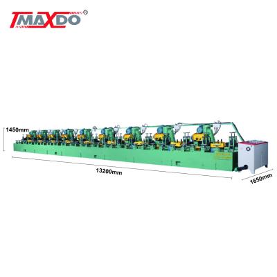 China Carbon Steel Pipe Polisher Maxdo 10*10 - 100*100MM SS Rectangular Pipe Polishing Machine for sale