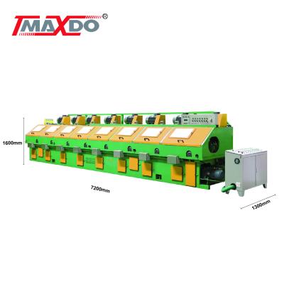 China Construction worksÂ   Maxdo 8 Heads 7.5 Kw Motor Electric Control Stainless Steel Pipe Polishing Machine for sale