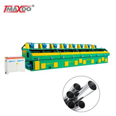 China Construction worksÂ   Maxdo Matt Finish Round Stainless Steel Tube Polishing Machine for sale