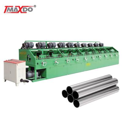 China Construction worksÂ   Maxdo High Configuration 8 Heads SS Stainless Steel Pipe Polishing Machine for sale