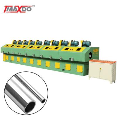 China Construction worksÂ   Maxdo 8 Heads Round Stainless Steel Pipe Polishing Machine for sale