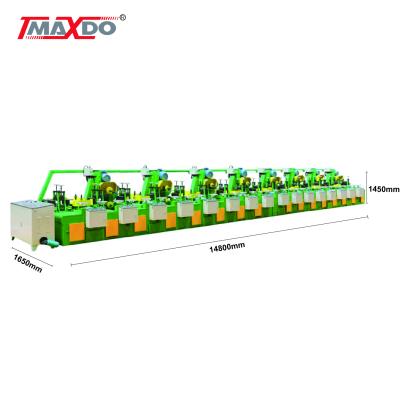 China Construction worksÂ   Full Automatic Maxdo 32 Heads Stainless Steel Rectangular Tube Polishing Machine for sale