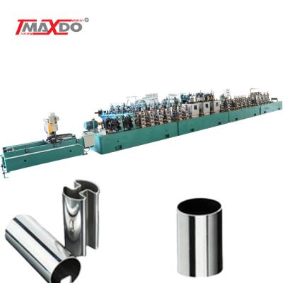 China Energy Supply Pipe Maxdo Stainless Steel Pipe Making Machine for sale