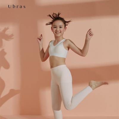 China Ubras UG114059 QUICK DRY drop shipping a waist top and bottom chest pad puberty girl training bra for sale