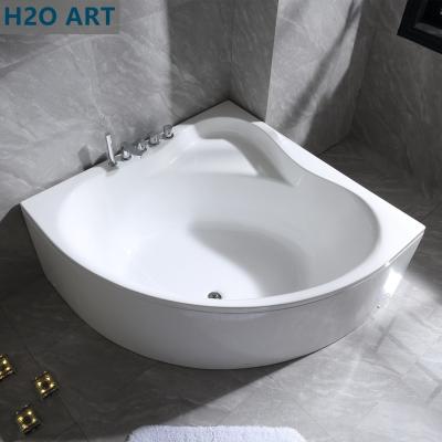 China HA-16P Luxus Ecke Acryl Badewanne mit abnehmbarem Rock zu verkaufen