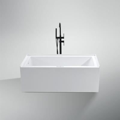 China HA2007 Funktion Whirlpool Badewannen Rock Acryl Badewanne mit Fliesenflansche zu verkaufen