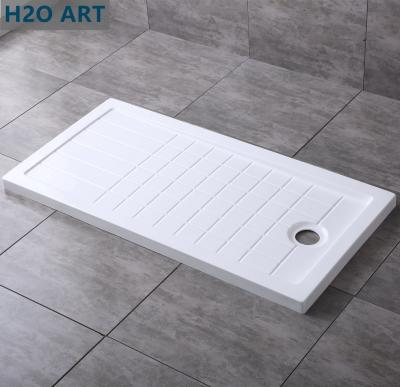 China 90mm Dimater Waste Hole Acrylic Shower Tray for Shower Cabin Base Tray Bottom Base for sale